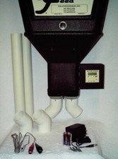Quick Feed Double Horse Feeder with 12-volt B...
