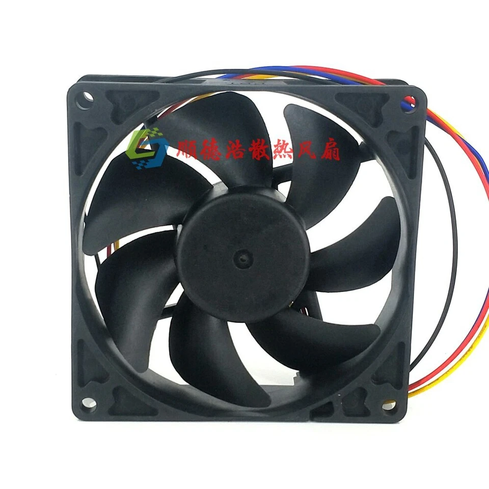 Sunon PF92251V3-Q020C-S99 12V 3.5W 90*90*25MM 9cm 4 wires PWM Cooling Fan - Image 2 of 3