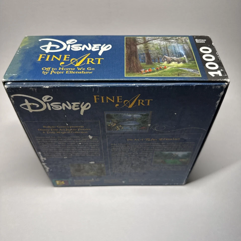 BGI Buffalo Disney 1000 piezas PUZZLE 7 enanos fuera a casa vamos póster gratis Foto 4 de 4