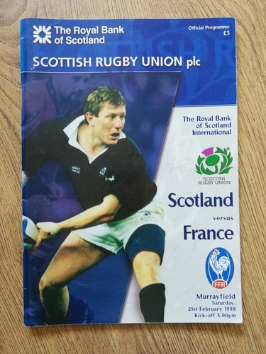 Scotland v France Rugby Programmes 1948 - 2012 - Picture 57 of 66
