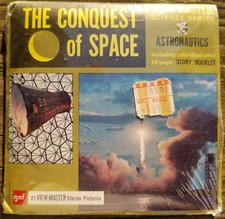 NOS Sealed 1968 The Conquest of Space, Astronautics Vintage View-Master Set B681