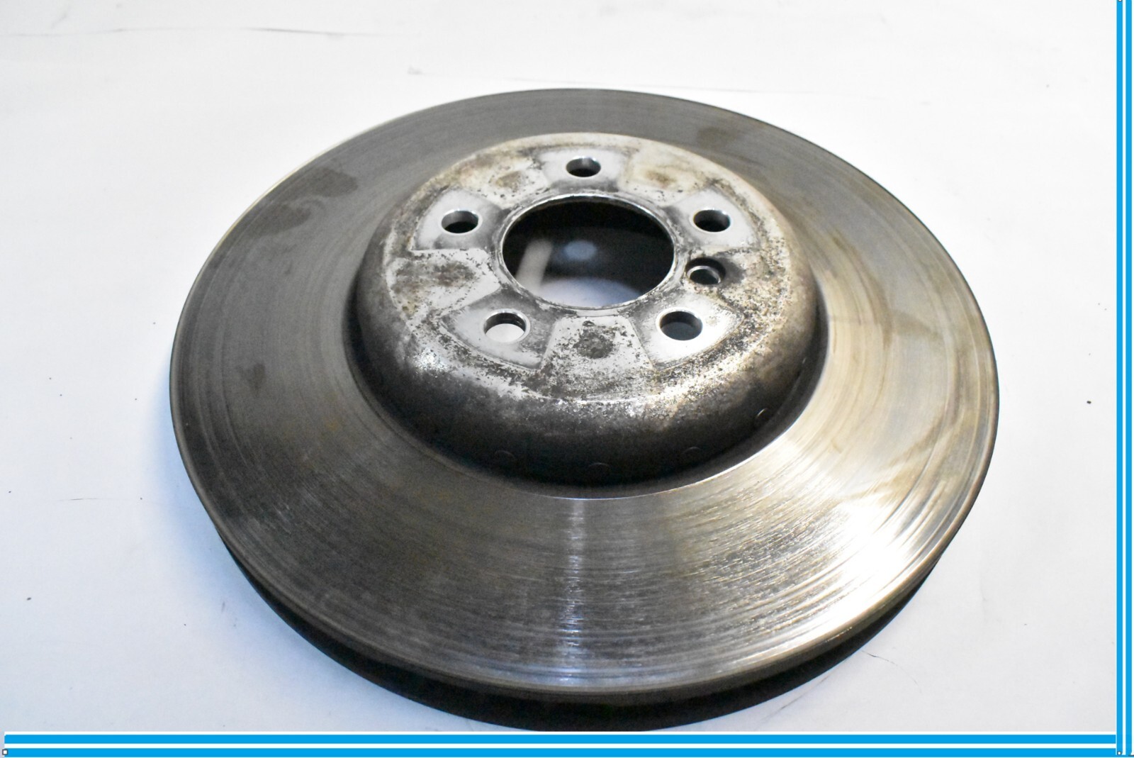 2009-2015 BMW 750I FRONT LEFT WHEEL BRAKE DISC ROTOR OEM