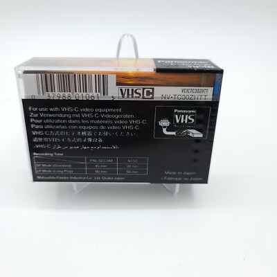 その他 Panasonic NV-TC30XHG panasonic super hg ev-45/tc-30 vhs c workd travel series made in