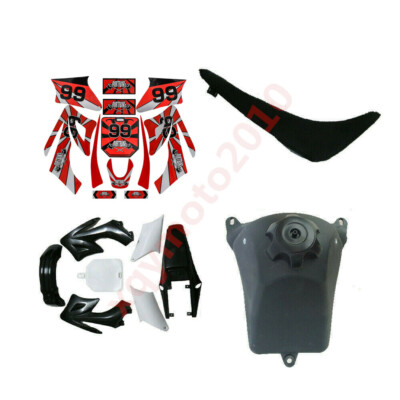 Plastic Fender Sticker Seat Tank for Apollo Orion RFZ 125cc 150 140cc Dirt Bike