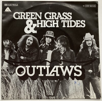 Outlaws - Green Grass & High Tides - 7'' near mint