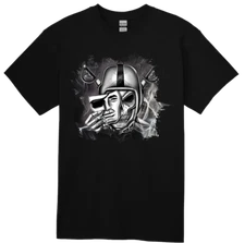 RAIDERS PREMIUM DTF T SHIRTS IN STOCK SM-4XL JUST IN!