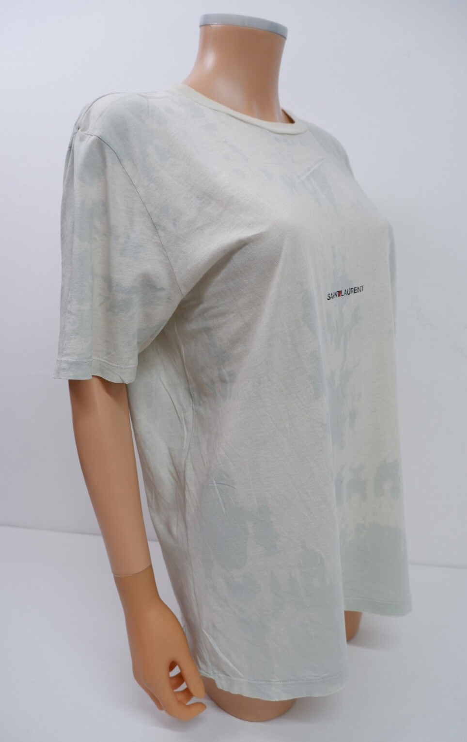 T shirt donna oversize Saint Laurent YSL taglia XS top manica corta ottime condizioni