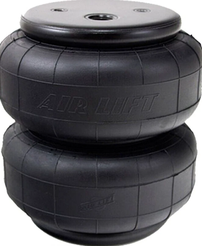 2 Air Lift Dominator D2600 Bags Single Port 1/2"npt Air Ride Suspension Springs  - Image 2 of 4