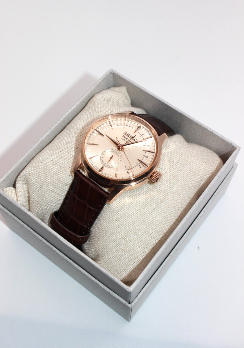 SEIKO PRESAGE SARY132 Automatic Mechanical Elegant Watch Brown