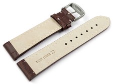 Bracelet Montre En Cuir Lisse Rouge - Plusieurs Largeurs (18mm à 28mm) - Marque Watchband Berlin - Neuf Avec étiquettes