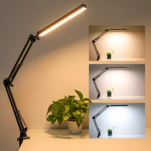 Bedside Desk Lamp Dimmable LED Table Light Study Reading Eye-Care with Control - Picture 3 of 12