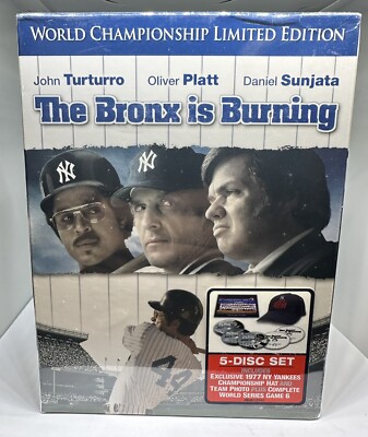 The Bronx Is Burning -World Championship Edition-(Includes Hat) (DVD) NEW SEALED