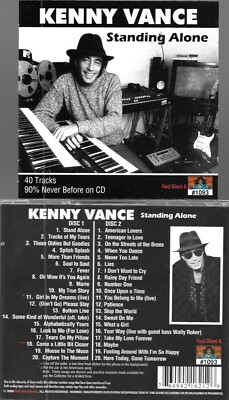 KENNY VANCE-STANDING ALONE-2 CDS-40 CUTS MOST NEVER ON CD-NEW SEALED