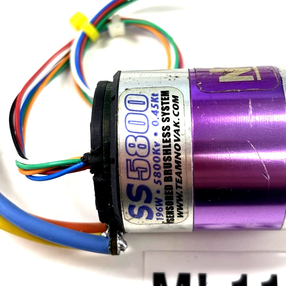 Novak SS5800 5800KV 540 Brushless Sensored Motor OZRC ML1154 - Image 2 of 4