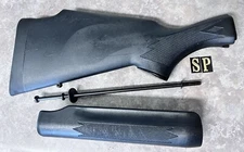OEM Remington 870 12ga Black Synthetic Monte Carlo Stock Forend Pad SET 12 gauge