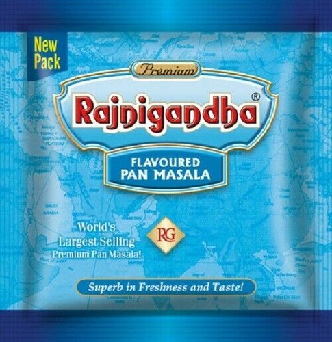 Rajnigandha Pan Masala Mouth Freshner Sachestsy 4gm pack of 54