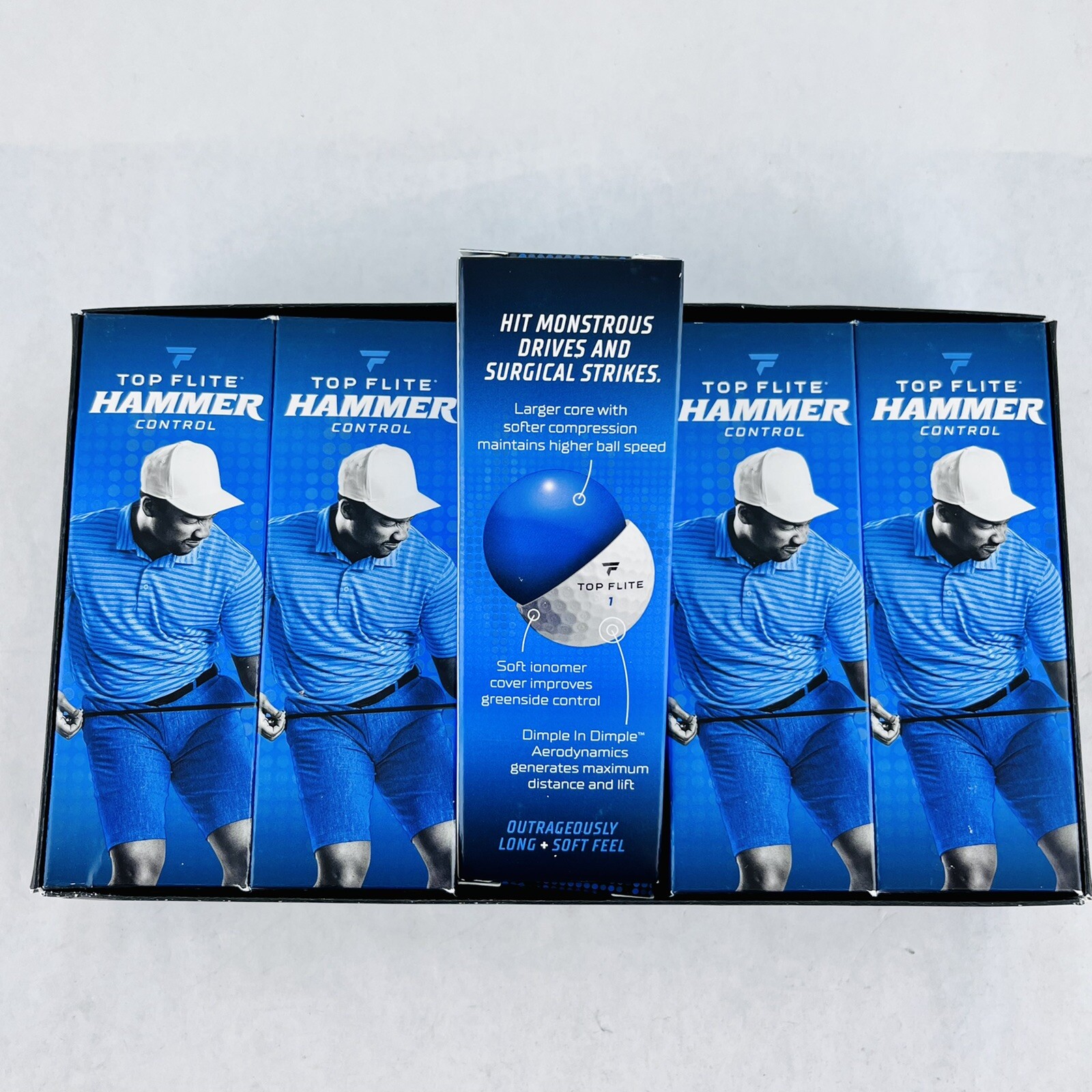 Top Flite 2020 Hammer Control White 15 Count Golf Balls eBay