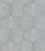 Rasch Tapete Ylvie 801644 Weiß Grau Stylisch Linien Vliestapete Vlies
