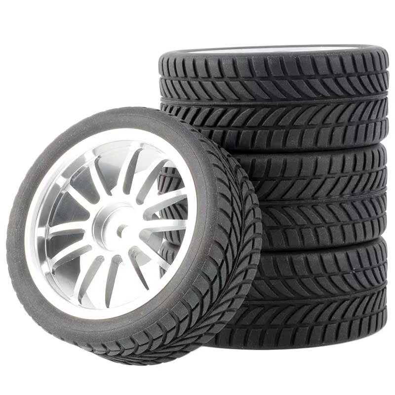 1/10 Onroad Rc Car Aluminium Wheels Rims Tires For Yokomo Mst Sakura Hpi Tamiya