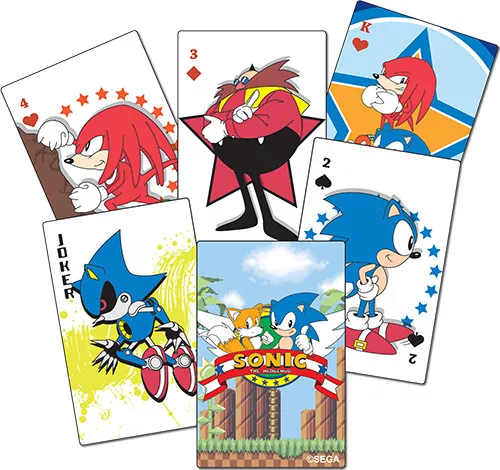 Classic Sonic Description Card for Sonic Gang