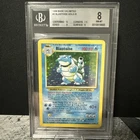 Pokemon BGS 8 NM-MINT 1999 Blastoise Base Set Holo Card