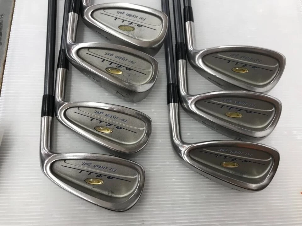 Mizuno EFIL Ladies Iron Set 5-6-7-8-9-P-S 7pc L Flex Golf Clubs - Image 3 of 4