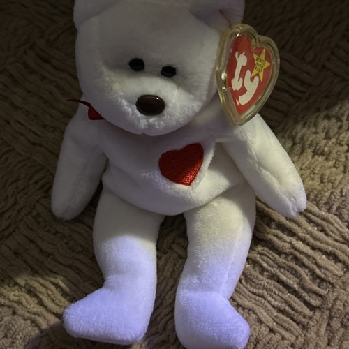 RARE Valentino Beanie Baby 1993 – Brown Nose, PVC Pellets, All Tags Errors! - Picture 10 of 10