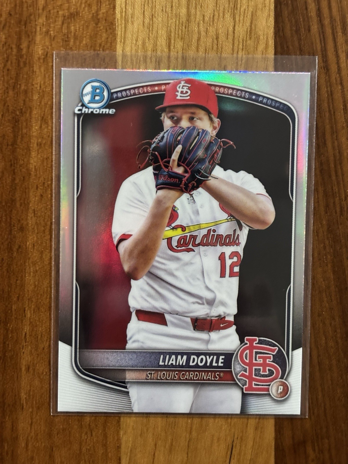 2025 Bowman Draft Chrome Liam Doyle Image Variation SP