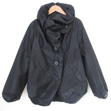 ISSEY MIYAKE FETE Pleated Volume Jacket IF84FA711 Size 3 Black Women USED