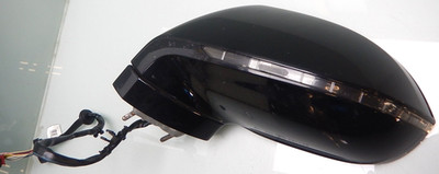 AUDI A7 4G C7 / elektr. anklappbar AUßENSPIEGEL SPIEGEL / links / schwarz (CE171