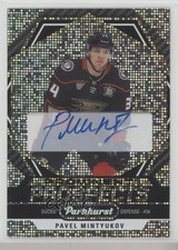 2023-24 Upper Deck Parkhurst Prominent Prospects Gold Pavel Mintyukov Auto o4u