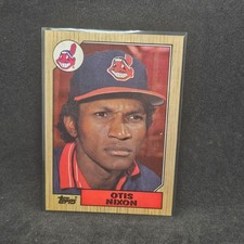 1987 Topps - Otis Nixon #486