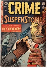 CRIME SUSPENSTORIES #17 (EC Comics) (JUN-JUL 1953) FN (6.0). Golden Age!