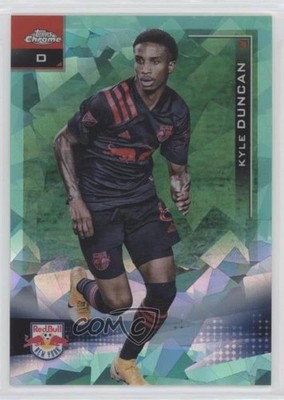 2021 Topps Chrome MLS Sapphire Aqua 71/99 Kyle Duncan #32 Rookie RC 0c2