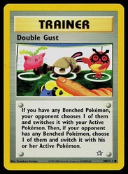 Double Gust - 100/111 Neo Genesis - Pokémon TCG - Common Trainer