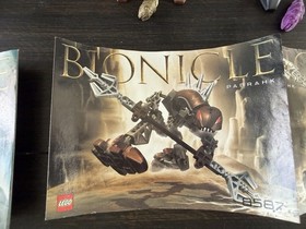 Lego Bionicle Rahkshi Lot of 4. w/ Instructions & Case.