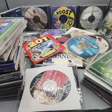 Computer CDs Large Variety & 5 Music CDs See Photos