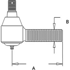 Short Tie Rod - Fits John Deere - AR63590