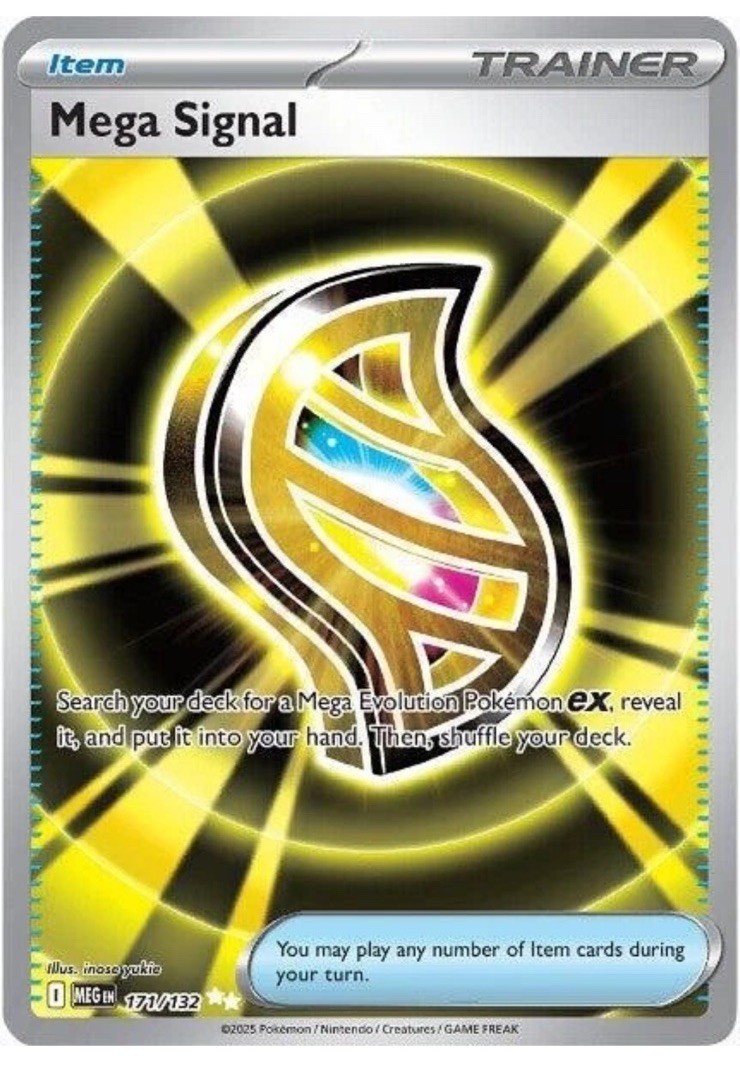 Mega Signal Ultra Rare ME01: Mega Evolution 171/132 NM Pokemon TGC