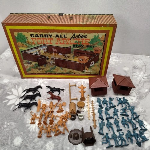 Vintage Marx Fort Apache Play Set