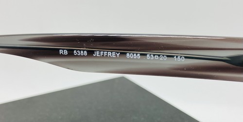Ray-Ban JEFFREY Eyeglasses RB 5388 Frames 8055 Striped Gray - Picture 6 of 7