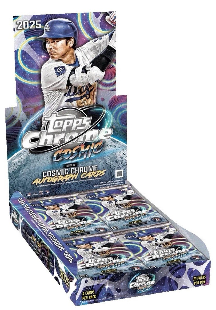 PRESALE 2025 Topps Cosmic Chrome Baseball Sealed Hobby Box PRE