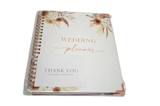 ZICOTO Boho Wedding Planner Organizer Notebook Undated Bridal Planning Book