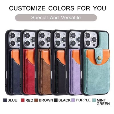 Magnetic Charge Card Slot Phone Case For Samsung A55 A54 A53 A56 A36 A14 A34 A15