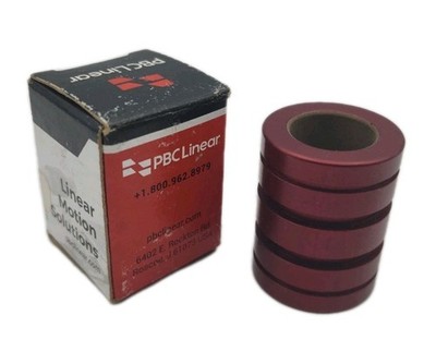 PBC Linear Motion Solution FL12 Linear Bearing: 3/4 in Inside Dia, 1 5/8 in