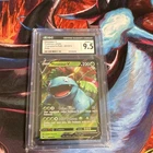 Pokémon Venusaur V Holo CGC 9.5 Champion's Path 001/073 2020 English