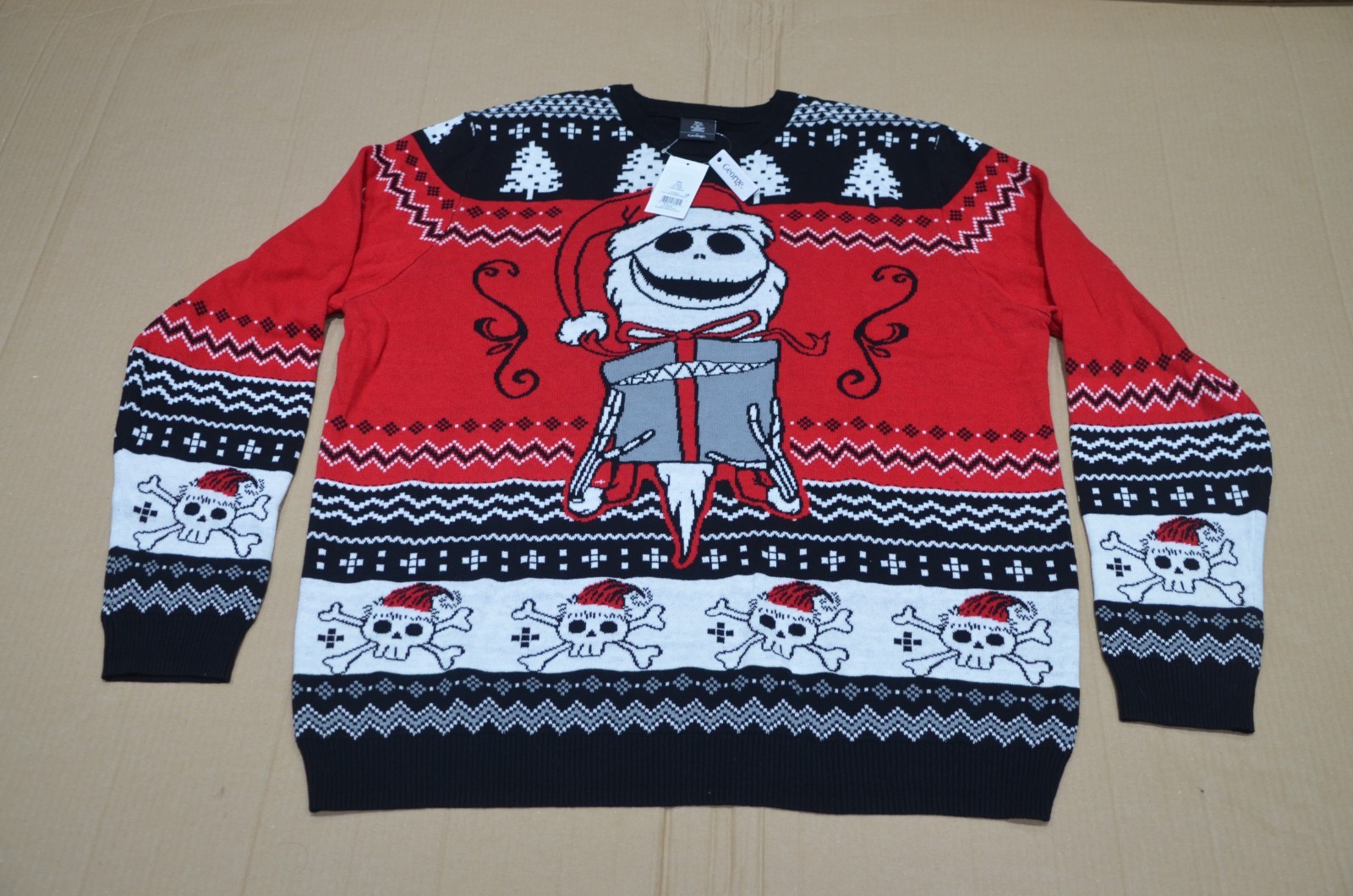 Disney Nightmare Before Christmas Knitted Jumper 3XL XXXL Chest 51-53"" 130-135cm