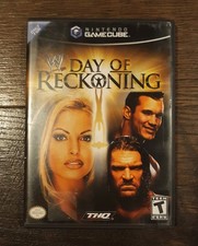 WWE: Day of Reckoning Nintendo GameCube, 2004 W/ Manual Works But Scratched