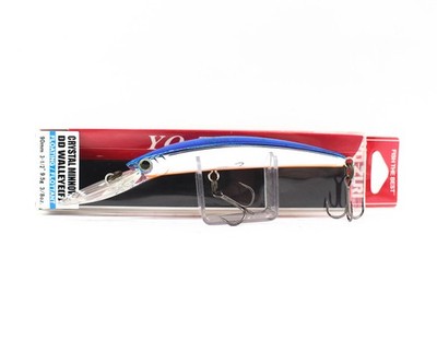 Yo Zuri Crystal Minnow DD Walleye 90 mm Schwimmend Köder R1205-BT (8239)