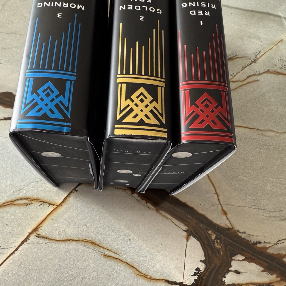 Fairyloot Red Rising Trilogy By Pierce Brown Special Editions Books 1-3 ...